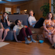 Aya Cash, Desmin Borges, Chris Geere & Kether Donohue
